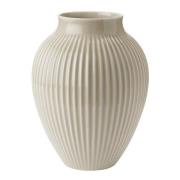 Knabstrup Keramik - Ripple vase 35 cm sand