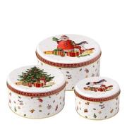 Villeroy & Boch - Winter Collage kakeboks sett 3 deler