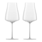 Zwiesel Glas - The moment bordeaux rødvinsglass 2 stk 86 cl klar