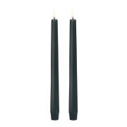 Uyuni Lighting - Taper Candles kronelys 2,3x25 cm 2 stk svart