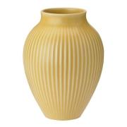 Knabstrup Keramik - Ripple vase 27 cm gul