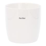 Sögne Home - Krus farfar 30 cl hvit