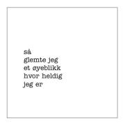 Sögne Home - Servietter lunsj 33x33 cm 20 stk "heldig"