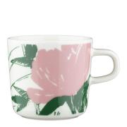 Marimekko - Puutarhakutsut kopp 20 cl hvit/grønn/oransje