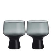 iittala - Solare glass på fot 29 cl 2 stk stålgrå