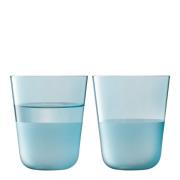 LSA International - Arc vannglass 38 cl 2 stk contrast sky