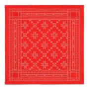 Ekelund - Åttebladrose serviett 35x35 cm rød