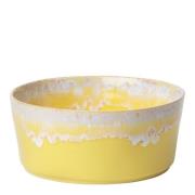 Costa Nova - Gres skål 50 cl 14x6 cm gul
