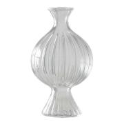 Tell Me More - Como ripple vase 13 cm klar