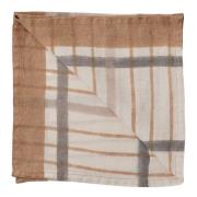 Tell Me More - Ella serviett 50x50 cm hazelnut checkered