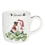 Wrendale Design - Kopp Christmas Sprouts 31 cl