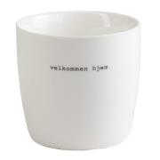 Sögne Home - Krus Velkommen Hjem 30 cl hvit