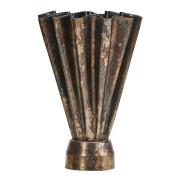 House Doctor - Flood vase 23 cm antikk brun