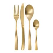 House Doctor - Golden bestikksett 16 deler gylden