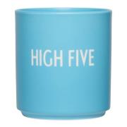 Design Letters - Favourite kopp HIGH FIVE 25 cl swim cap blue