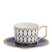 Wedgwood - Renaissance Gold kaffekopp & asjett