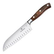 Victorinox - Grand Maitre santokukniv m/luftlommer 17 cm lønn