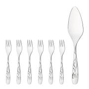Hardanger bestikk - Sanna kakesett 7 deler
