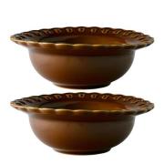 PotteryJo - Tulipa dyp tallerken 17 cm 2 stk umbra