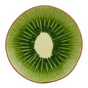 Bordallo Pinheiro - Tropical Fruits tallerken 22 cm kiwi grønn