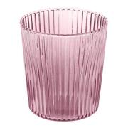 Paveau - Ribbed Elegance glass Broome 25 cl burgunder