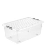 Keeeper - Leo oppbevaringsboks med hjul og lokk 37L klar