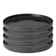 Vargen & Thor - Servisen C tallerken 25 cm 4 stk antrasitt
