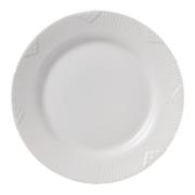 Royal Copenhagen - White Elements tallerken flat 19 cm