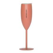 Pictureit - Termo champagneglass småbrisen 12 cl fersken