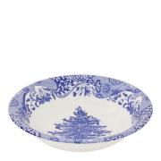 Spode - Blue Italian Christmas Tree skål 20 cm blå/hvit