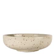 Sagaform - Ditte serveringsskål 21x7 cm beige/burgunder