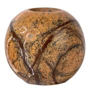 Sagaform - Sten lysestake 6 cm brun