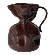 ByOn - Crumple vase 26 cm brun