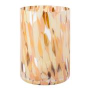 Magnor - Swirl lykt/vase 19 cm brun