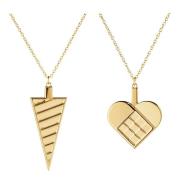 Georg Jensen - Jul 2025 ornamentsett 2 deler gull