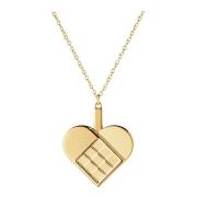 Georg Jensen - Jul 2025 ornament hjerte 4x4,8 cm gull