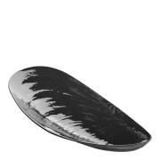 Serax - Les Objets Mouleversants skål L 46x21,5 cm svart