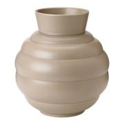 Knabstrup Keramik - Tortus Archie vase No3 26,5 cm dark sand