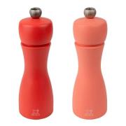 Peugeot - Tahiti duo kvernsett 15 cm orange/rød