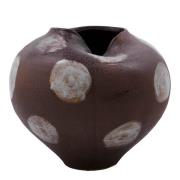 House Doctor - Vase Expo 19 cm brun/off-white