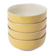 Jamie Oliver - Big Love müsliskål i stentøy 16 cm 4 stk gul