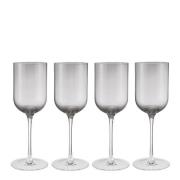 Blomus - Fuumi hvitvinsglass 31 cl 4 stk smoke
