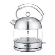 Severin - Retro vannkoker WK3459 1,7L 2400W børstet stål/glass