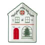 Spode - Christmas Village fat 18 cm grønn