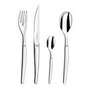 Lou Laguiole - Jet bestikksett 24 deler mirror