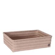 Handed By - Fit stor oppbevaringskurv 36x24x10 cm caffè latte