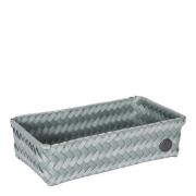 Handed By - Fit Double Tiny oppbevaringskurv 24x12x7 cm eucalyptus