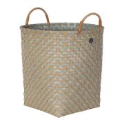 Handed By - Ivy & Rose stor kurv m/håndtak 35x35 cm matcha green