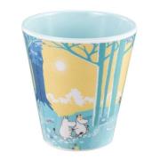 Modern House - Mummi drikkebeger 30 cl i skogen gul/blå