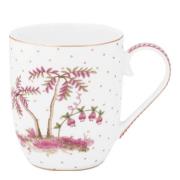 Pip Studio - Jolie Dots krus liten 20 cl gull/rosa